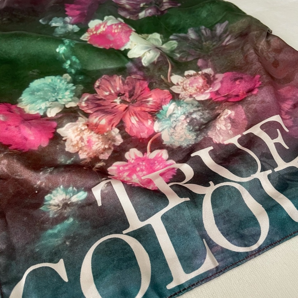 Urban Outfitters White Hoodie Size S  - True Colors silk motif - Picture 5 of 5